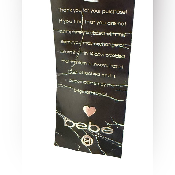 Bebe NWT Size M Pretty Pink Purple Black Silk High Waisted Ruffled Dress. (0573) - Picture 6 of 16